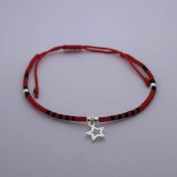 Pulsera Miyuki Rojo/Negro...