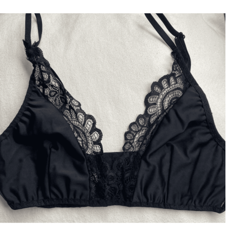 Bralette Black Dog