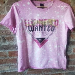 Polera Tigre Rosa