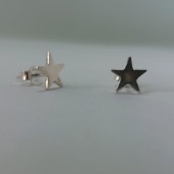 Aros Estrella Plata