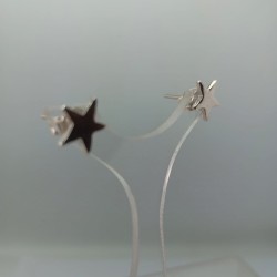 Aros Estrella Plata