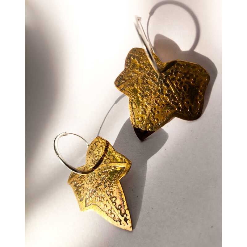Aros Dorados Hiedra