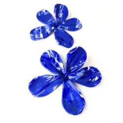 Aro Flor Jazmín Azul