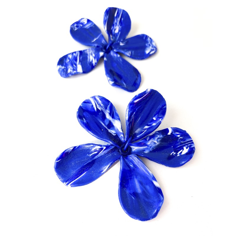 Aro Flor Jazmín Azul