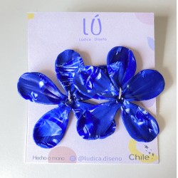 Aro Flor Jazmín Azul