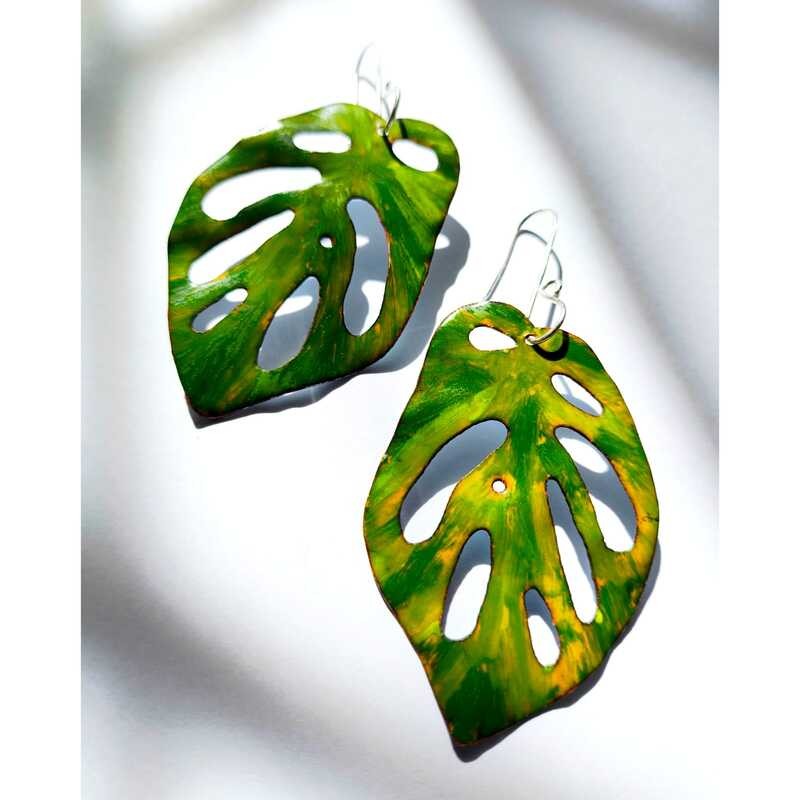 Aros Monstera Adansonii Jaspeados