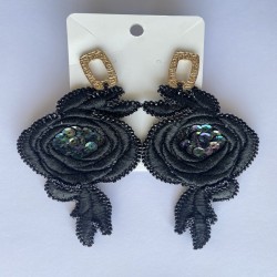 Maxi Aros Flor - Negro