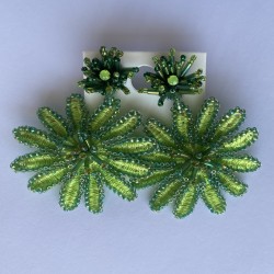 Maxi Aros Flor - Verde/Aqua