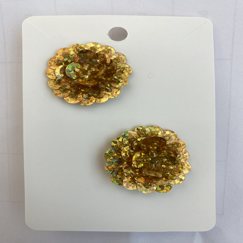 Topos Flor - Dorado