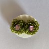 Topos Flor Mostacillas -  Verde