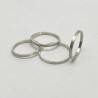 Anillo Plata Básico numero 18