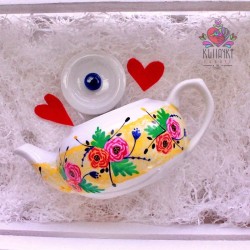 Tetera Porcelana blanca 800 ml