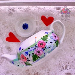 Tetera Porcelana blanca 800 ml
