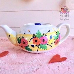 Tetera Porcelana blanca 800 ml