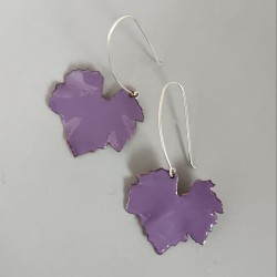 Aretes de Hojas Pinot