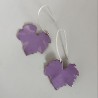 Aretes de Hojas Pinot