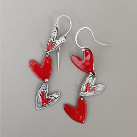 Aros Corazones Pop XL