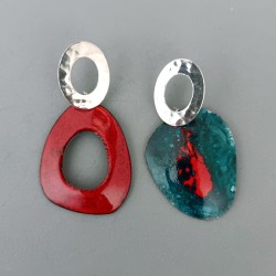 Aros Complemento en rojo y...
