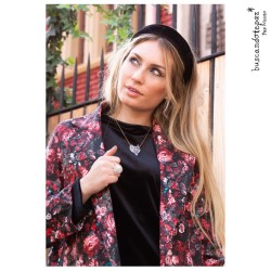 Blazer Estampado Rojo