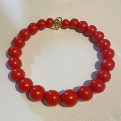 Collar Pelotitas Rojas
