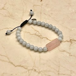 Pulsera de Aguamarina y...