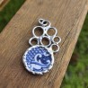 Colgante Cerámica Blue Willow