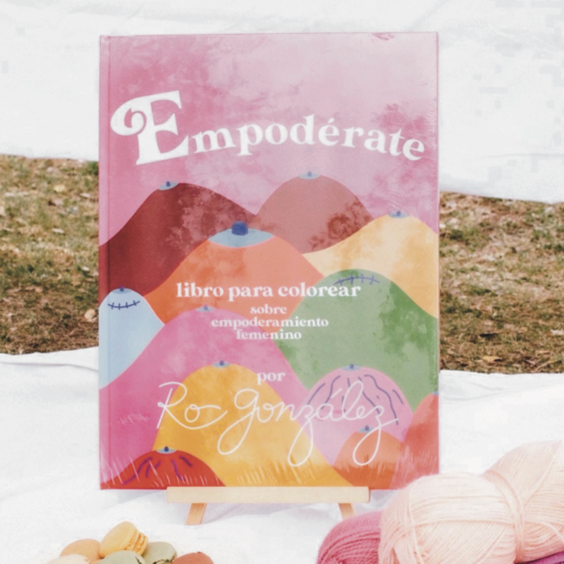 Libro para colorear Empodérate