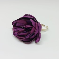 Anillo Carmen alpaca morado