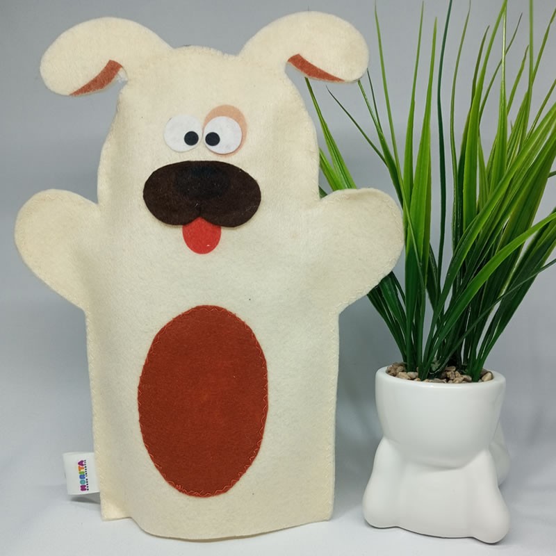 Títere de mano Perro