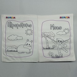 Libro colorea - Animales