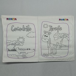 Libro colorea - Animales