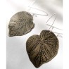 Aros Begonia Envejecida en Bronce