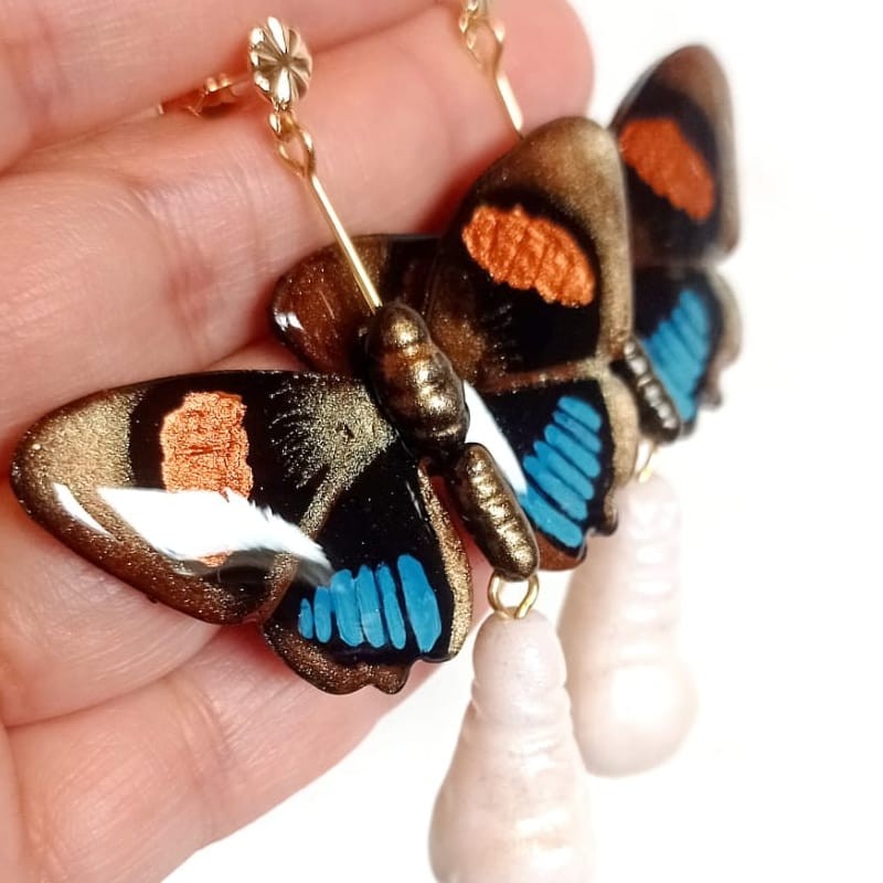 Aretes Mariposa 8