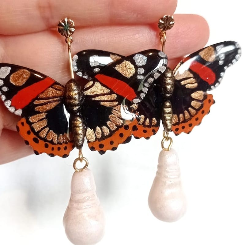 Aretes Mariposa 4