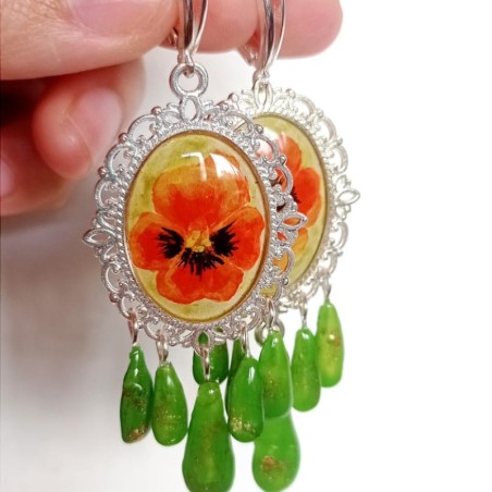 Aretes Pintura Pensamientos 3