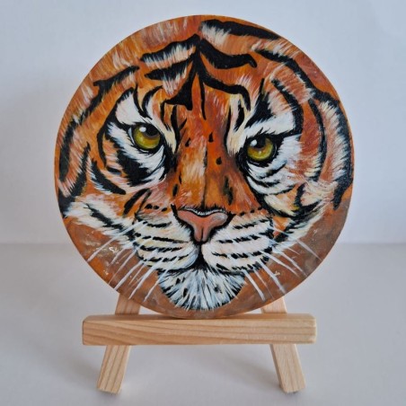 Círculo Tigre en Madera