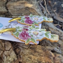 Aros ramillete de flores