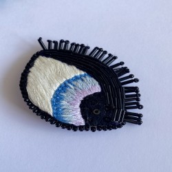 Prendedor Orús / Celeste