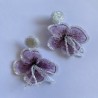 Maxi Aros Flor Lavanda/Blanco