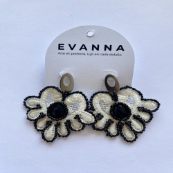 Maxi Aros Blanco/Negro