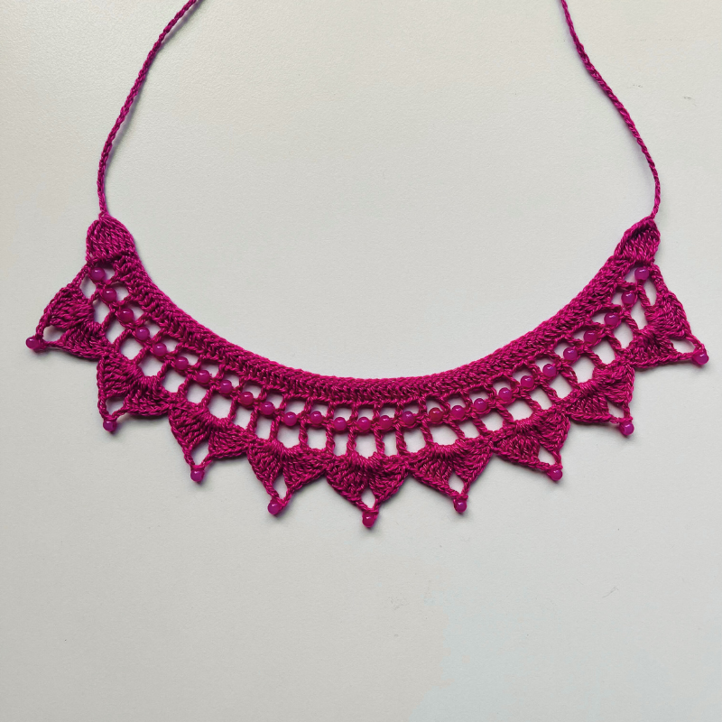 Collar Raíz Magenta
