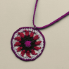 Collar Mandala Magenta