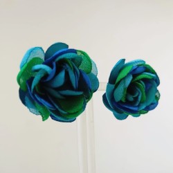 Aros Carmencita Verde/turquesa