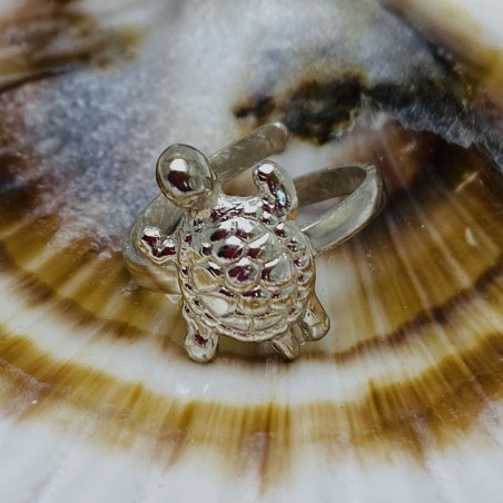 Anillo Plata Tortuga