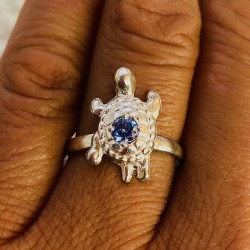 Anillo Plata Tortuga y...