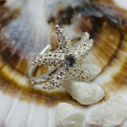 Anillo Plata Estrella y...