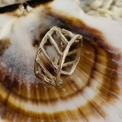 Anillos Plata Diagonal