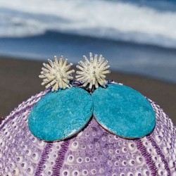 Aro Plata Erizo y Cobre...