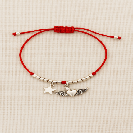 Pulsera Corazón alado