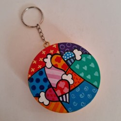 Llavero diseño corazón